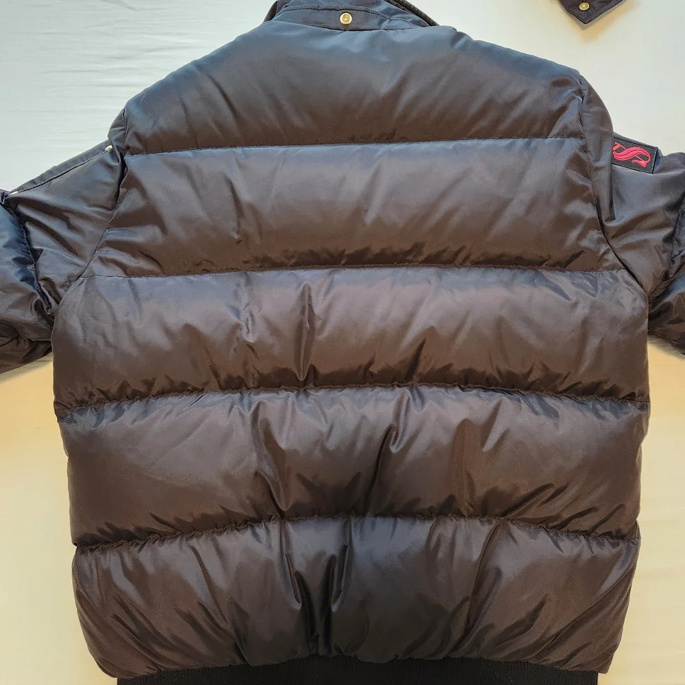 Moose Knuckles Black Bomber Jacket - Picture 6 of 11